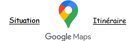situation itineraire avec google maps
